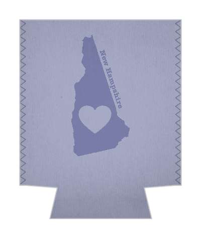 state new hampshire silhouette stickers, magnet