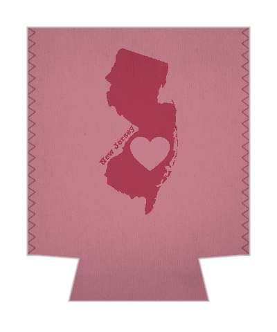 state new jersey silhouette stickers, magnet