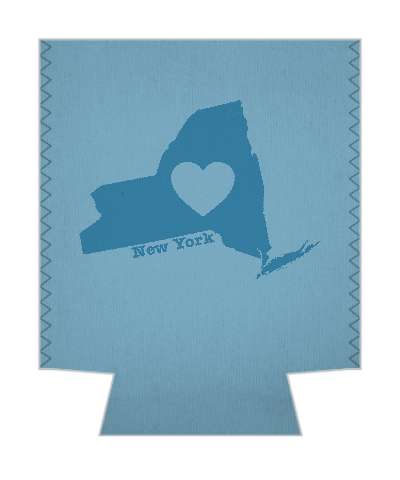 state new york silhouette stickers, magnet