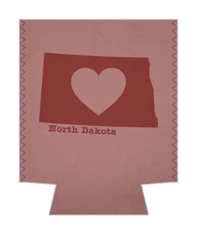 state north dakota silhouette stickers, magnet