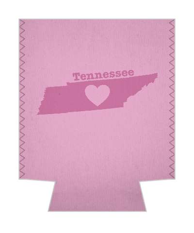 state tennessee heart silhouette stickers, magnet