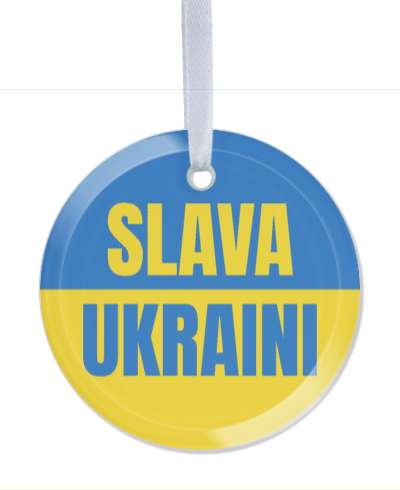 support glory to ukraine slava ukraini stickers, magnet