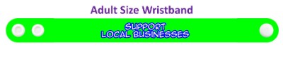 support local businesses awareness stickers, magnet