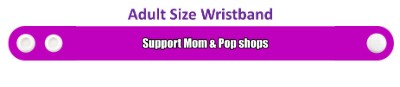support mom and pop shops stickers, magnet