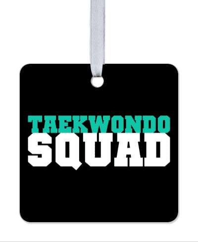 taekwondo squad team bold stickers, magnet