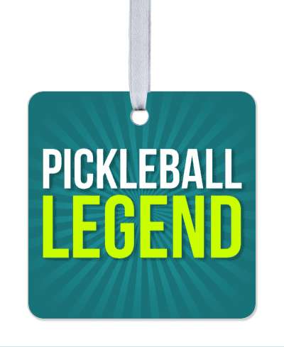 teal pickleball legend rays stickers, magnet
