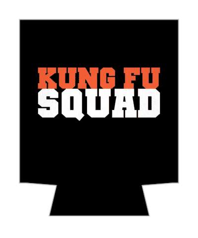 team bold kung fu squad stickers, magnet