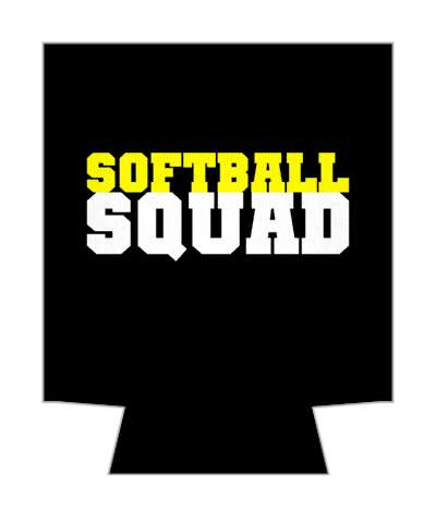 team bold softball squad stickers, magnet