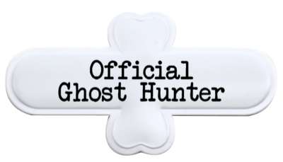 team member official ghost hunter stickers, magnet