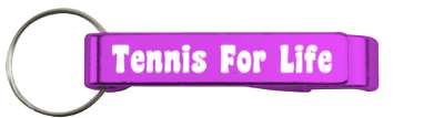 tennis for life enthusiast stickers, magnet