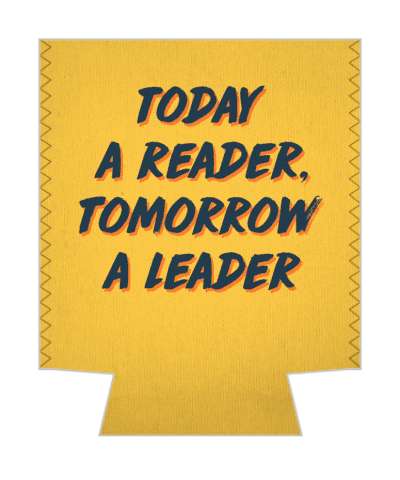 today a reader tomorrow a leader smart rhyme stickers, magnet