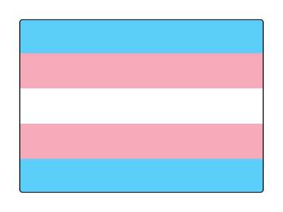 transgender pride flag lgbt colors vibrant bright stickers, magnet