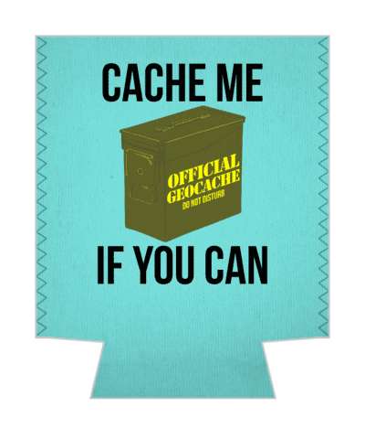 treasure box geocaching cache me if you can official geocache stickers, magnet