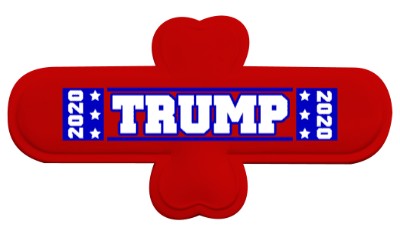 trump 2020 red rectangle phone stand