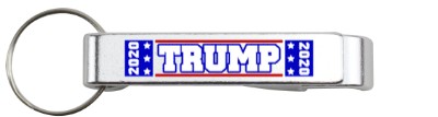 trump 2020 silver bottle opener