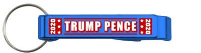 trump pence 2020 blue bottle opener