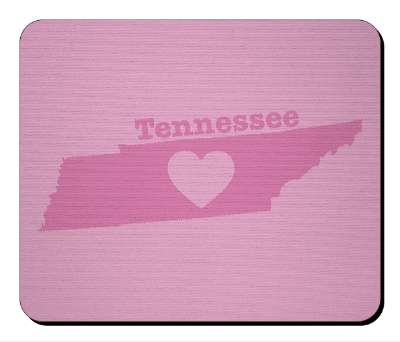 us state heart silhouette tennessee stickers, magnet
