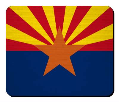 usa state flag arizona stickers, magnet