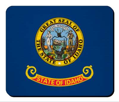 usa state flag idaho stickers, magnet