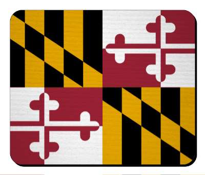 usa state flag maryland stickers, magnet