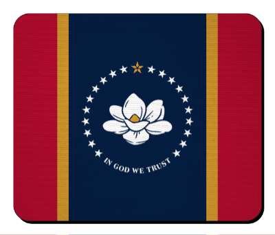 usa state flag mississippi stickers, magnet