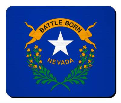 usa state flag nevada stickers, magnet