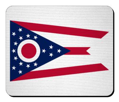 usa state flag ohio stickers, magnet