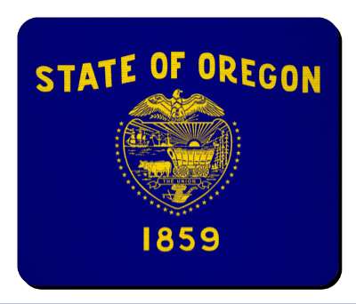 usa state flag oregon stickers, magnet