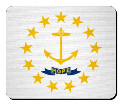 usa state flag rhode island stickers, magnet