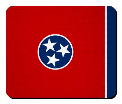 usa state flag tennessee stickers, magnet