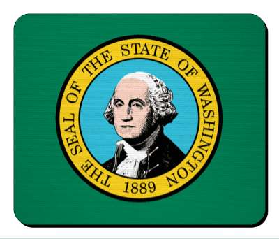 usa state flag washington stickers, magnet