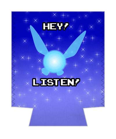 videogame fairy hey listen stickers, magnet