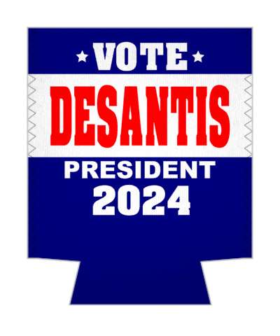 vote desantis president 2024 red white blue election gop republican stickers, magnet