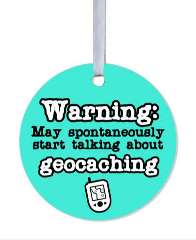 warning may spontaneously start talking about geocaching aqua gps stickers, magnet