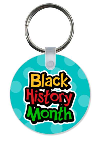 whimsical black history month african flag colors aqua dots stickers, magnet