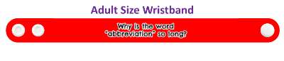 why is the word abbreviation so long lol stickers, magnet