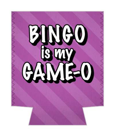 wordplay bingo is my game o funny rhyming stickers, magnet