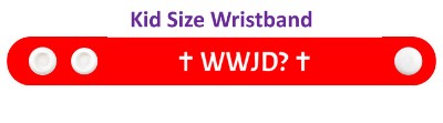 wwjd what would jesus do red crosses wristband