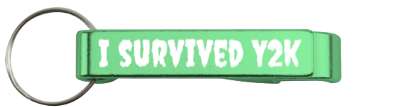 year 2000 i survived y2k stickers, magnet
