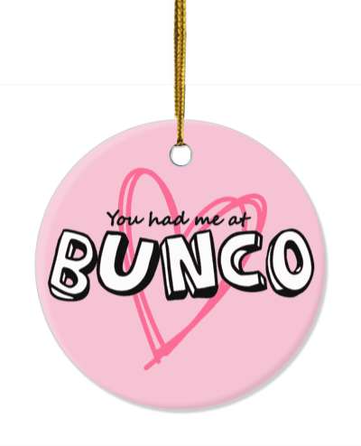 you had me at bunco scribble heart pink cute stickers, magnet