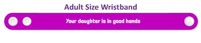 your daughter is in good hands funny humor stickers, magnet