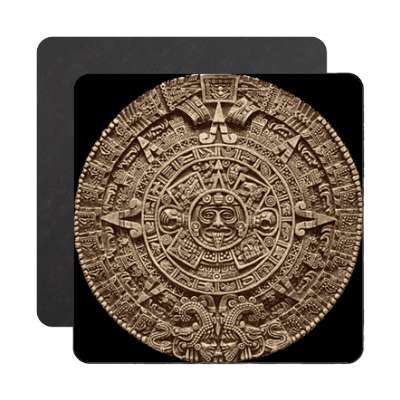 2012 aztec symbol stone magnet