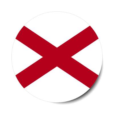 alabama state flag usa stickers, magnet