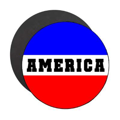 america red white blue magnet