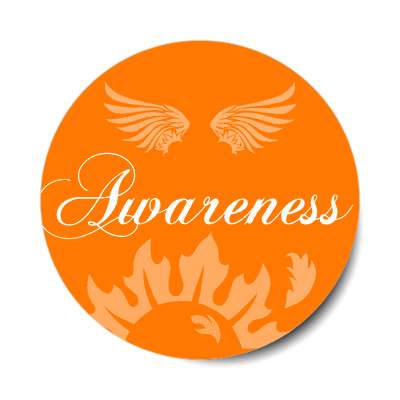 awareness sticker