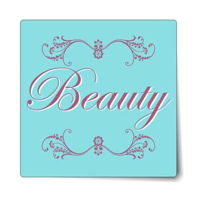 beauty sticker