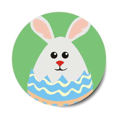 bunny n egg sticker