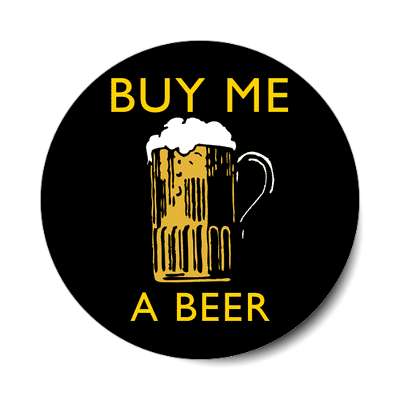 buy me a beer sticker