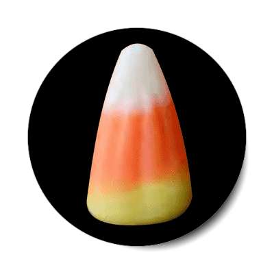 candy corn sticker