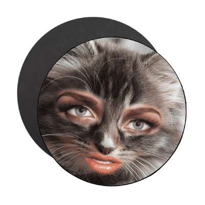 cat woman magnet